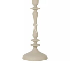 Candle holder ALU RAW/SAND 11x11x33