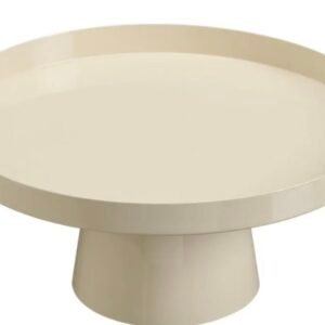 Plateau Op Voet Beige