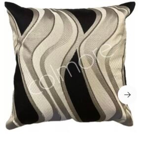 Cushion Ruby 50x50cm champagne black