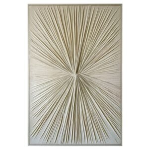 Wanddecoratie BEIGE 80x120CM