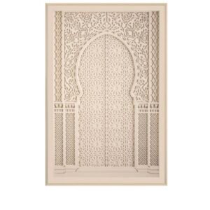 Wanddecoratie 80x120cm Nadi